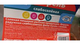 Форель в магазинах 