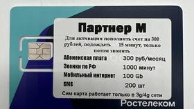Супер Симка Free от Ростелекома: обзор тарифа в Ригла