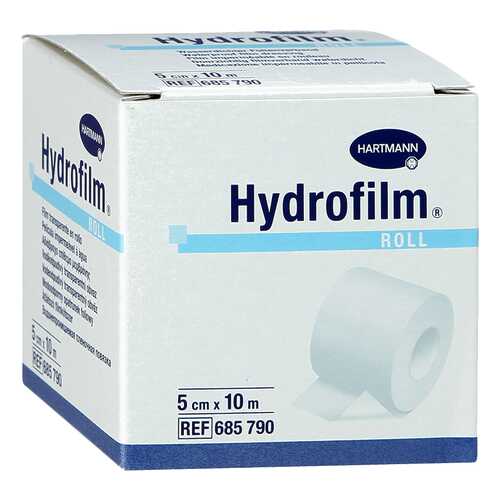 Фиксирующий пластырь из прозрачной пленки в рулоне, 5 cм x 10 м Hydrofilm Roll в Ригла