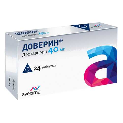 Доверин таблетки 40 мг №24 в Ригла