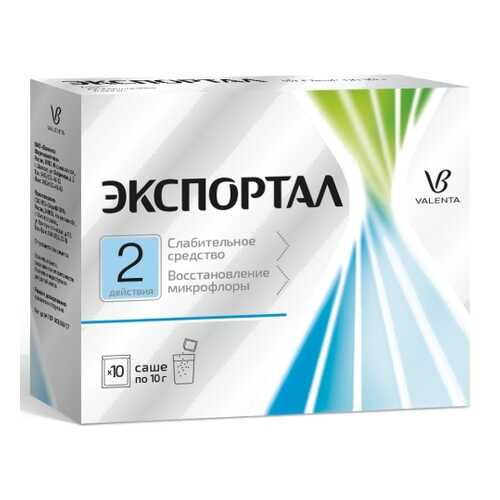 Экспортал порошок 10 г 10 шт. в Ригла
