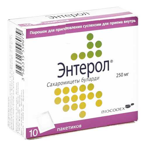 Энтерол пор. 250 мг 10 шт. в Ригла