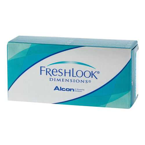Контактные линзы FreshLook Dimensions 6 линз -0,50 carribean aqua в Ригла