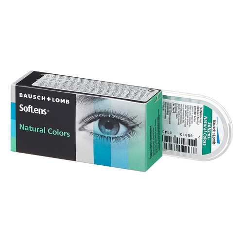 Контактные линзы SofLens Natural Colors 2 линзы -0,50 pacific blue в Ригла