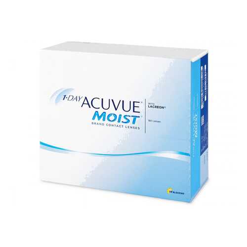 Контактные линзы 1-Day Acuvue Moist 180 линз R 8,5 -0,50 в Ригла