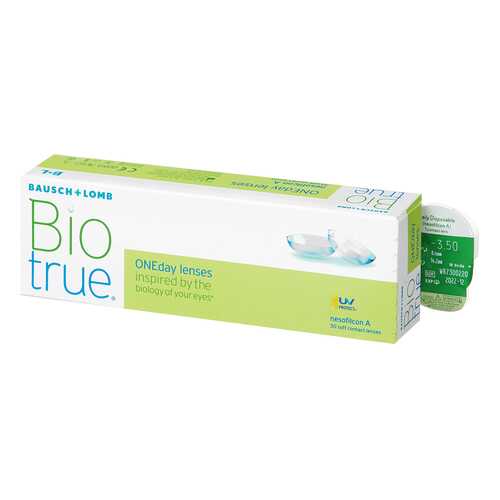 Контактные линзы Biotrue ONEday 30 линз -2,25 в Ригла