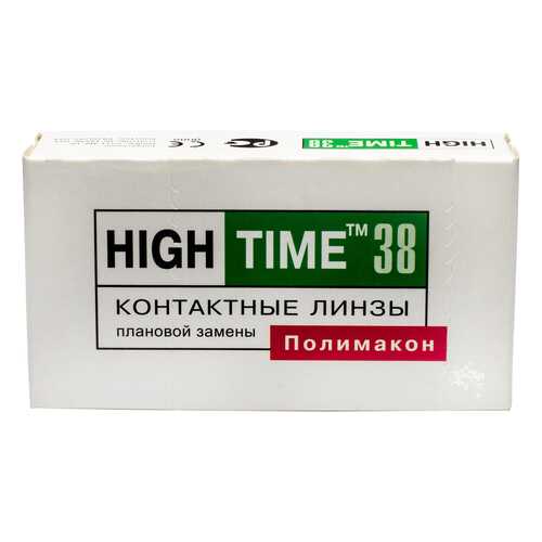 Контактные линзы High Time 38 4 линзы R 8,6 -1,00 в Ригла