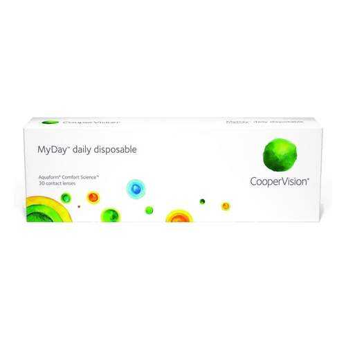 Контактные линзы MyDay Daily disposable 30 линз R 8,4 -10,50 в Ригла