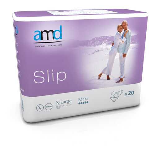 Подгузники для взрослых AMD Slip MAXI XL 20 шт. в Ригла