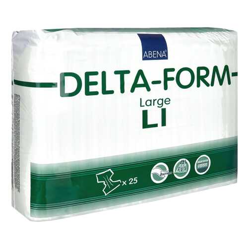 Подгузники для взрослых L1, 25 шт. Abena Delta-Form в Ригла