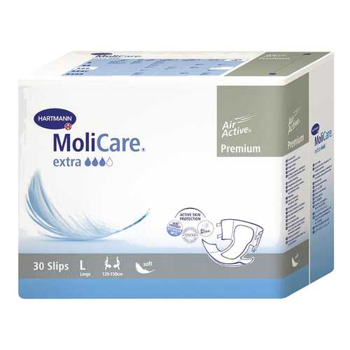 Подгузники Hartmann MoliCare Premium extra soft L 30 шт в Ригла