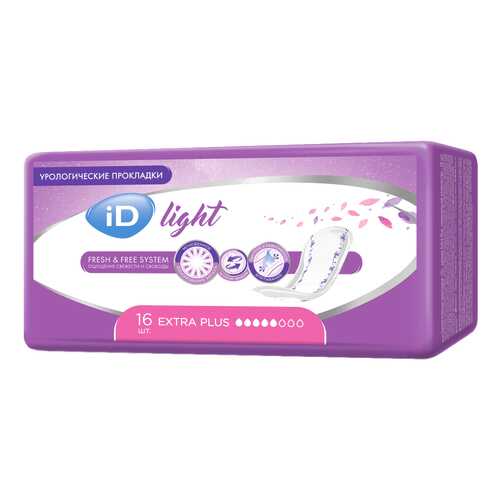 Урологические прокладки iD light extra plus 16 шт. в Ригла