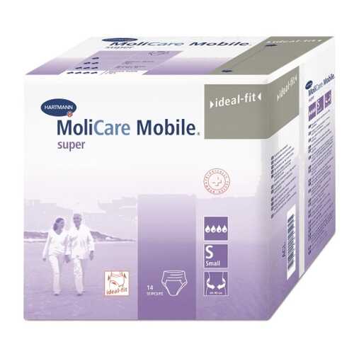 Впитывающие трусы MoliCare Mobile super при недержании размер S 14 шт. в Ригла