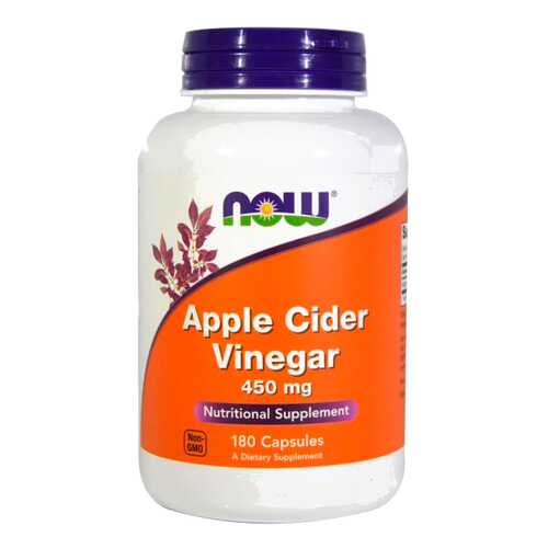 Добавка для здоровья NOW Apple Cider Vinegar 180 капс. в Ригла