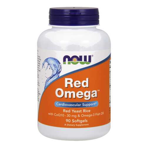 Omega-3 Now Red Omega 90 гелевых капсул в Ригла